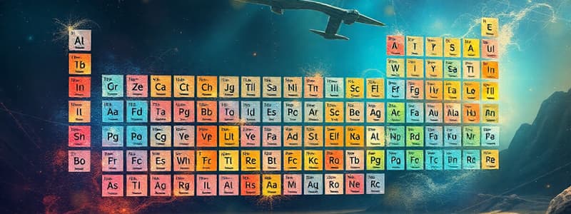 Chemistry: The Periodic Table Overview