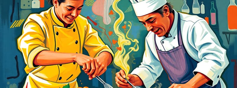 Técnicas Gastronómicas a la Vista del Cliente