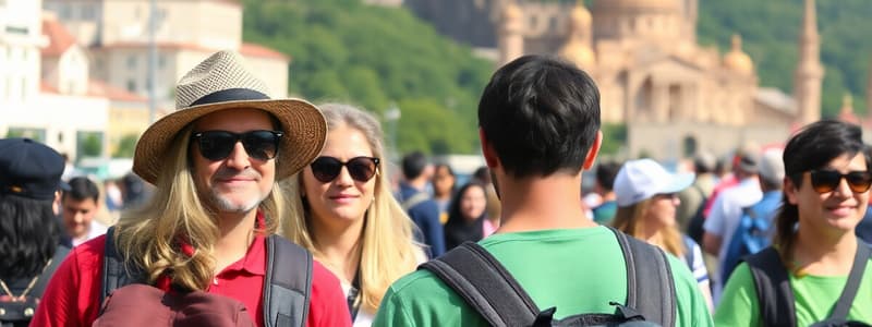 Tipos de turistas y sus características