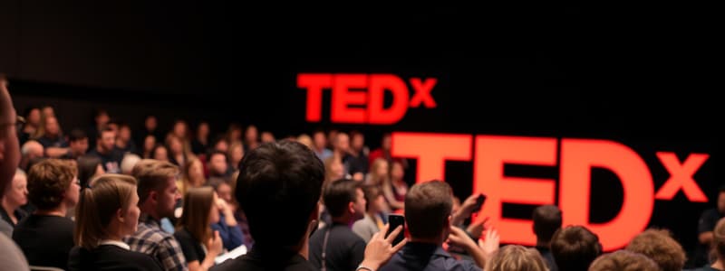 Planning a TEDx Event