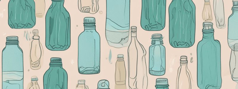 Types of Water Bottles