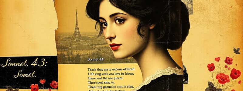 Elizabeth Barrett Browning: Sonnet 43