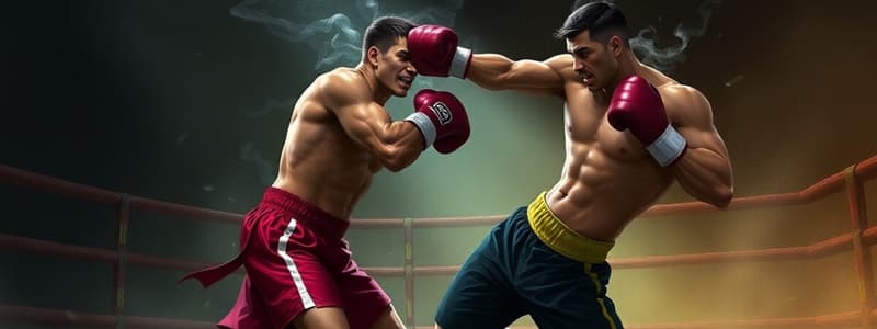 The Protagonist's Journey in Boxing Violence