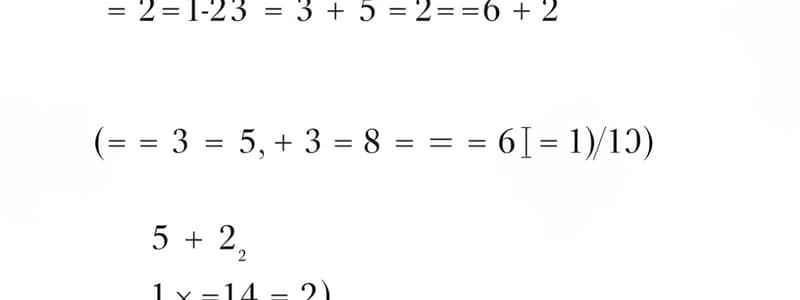 Algebra 1: Function Notation Flashcards