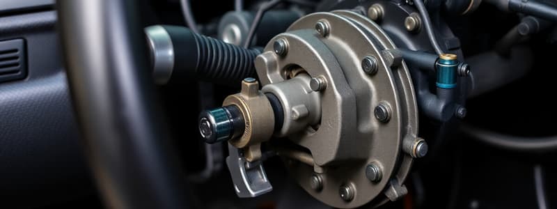 Automotive Steering Systems Quiz