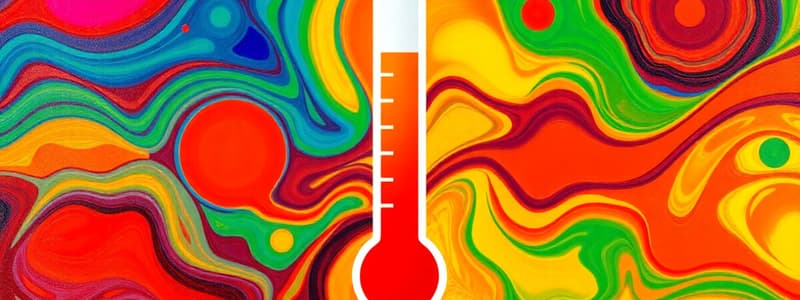 Temperature and Heat Concepts