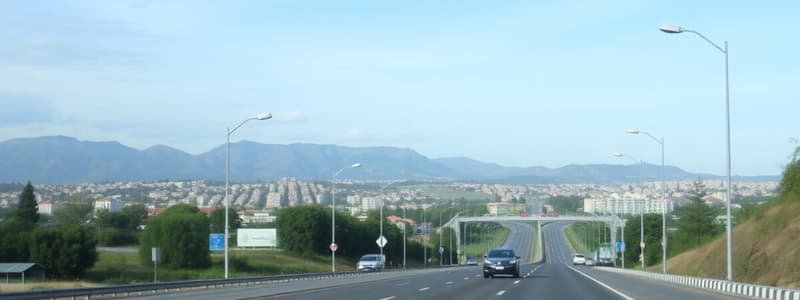 Carreteras y Vías de Granada 249 preguntas