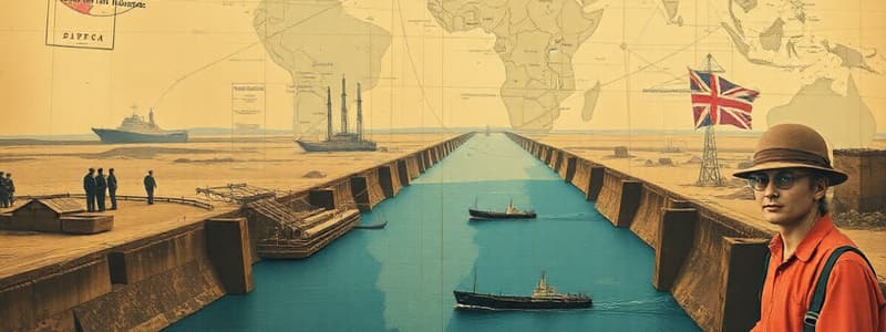 Colonial Expansion and the Suez Canal