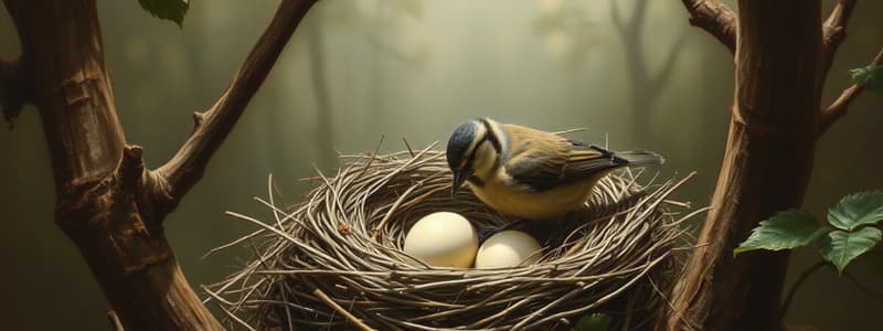 Ninhos e a Produção de Ovos de Aves