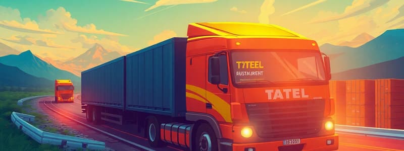 Sustainable Logistics & Tata Steel Initiatives