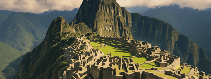 Machu Picchu: Inca Archaeological Site in Peru