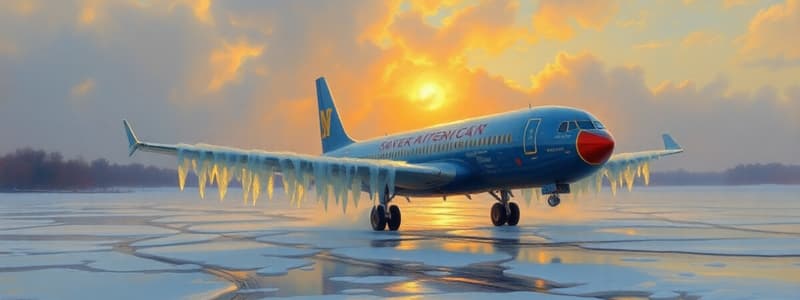 Aircraft Systems: Ice and Rain Protection