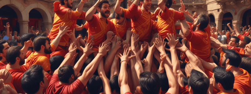 Catalonia Human Towers: Challenge and Tradition