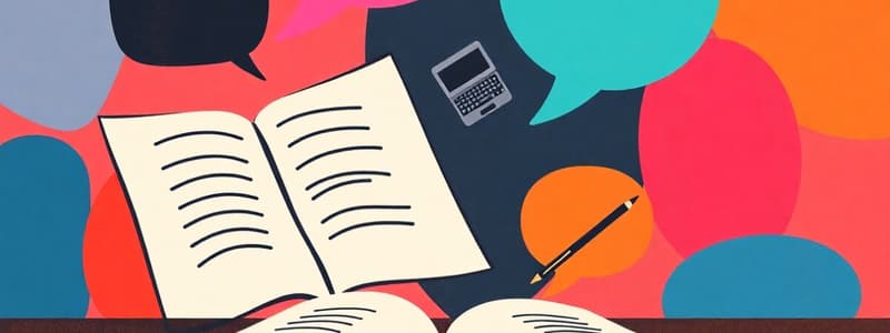 Contextos Comunicativos en la Lectura y Escritura