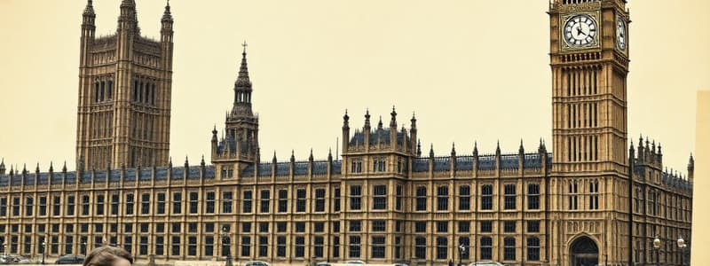 Palace of Westminster: History and Significance