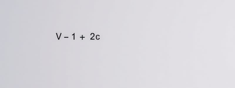 Van der Waals Equation