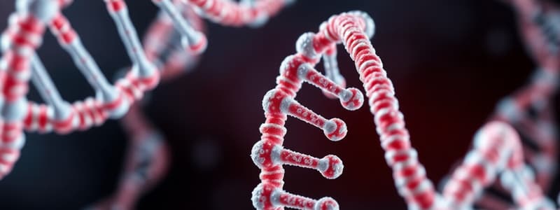 Molecular Biology: Nucleic Acids Quiz