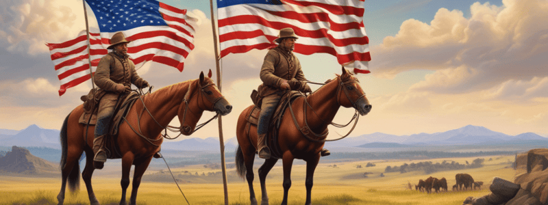 Westward Expansion and Pioneers Quiz