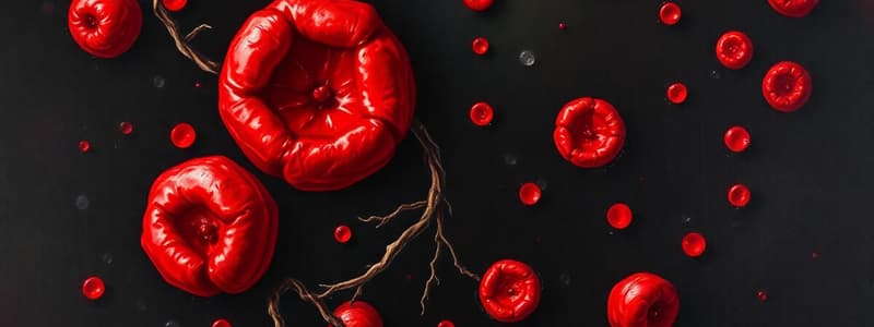 Blood Components and Disorders Quiz