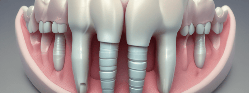 Dental Impressions and Casts