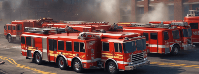 Industrial Firefighting Tactics