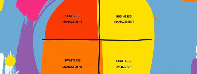 Management Concepts and Strategies