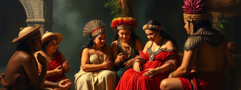 Mayan Cultural Ceremonies and Marriages