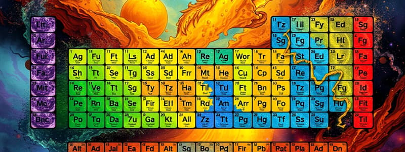 Chemistry Chapter 5 - The Periodic Law