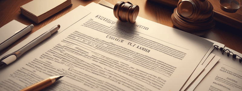 Contract Law: Valid, Void, and Voidable Contracts