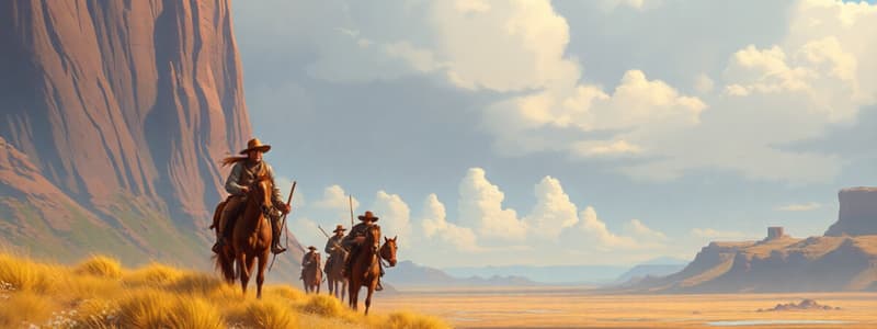 American Westward Expansion Quiz