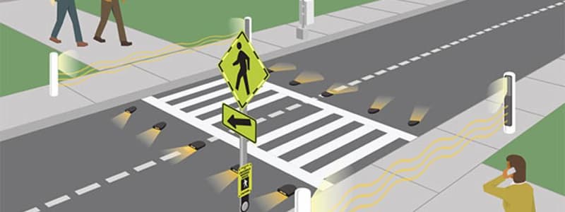 Pedestrian Safety and Crosswalks