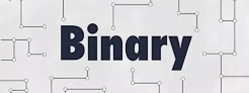 3. Computer Science Basics: Binary