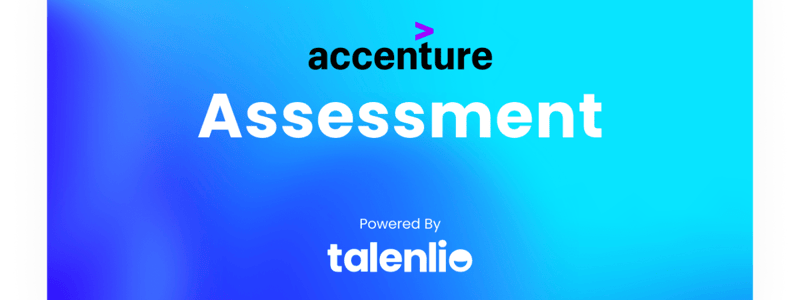 Accenture | Let's start the assessment | Powered by Talenlio