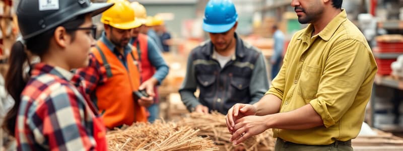 Trabajo Humano y Tipos de Trabajo