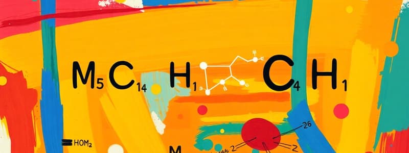 Chemistry Quiz: Molarity, Mass, and Laws