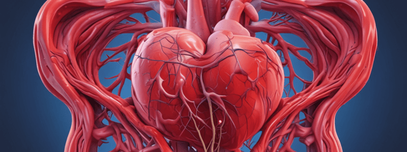 Coronary Artery Disease and Arteriosclerosis Quiz