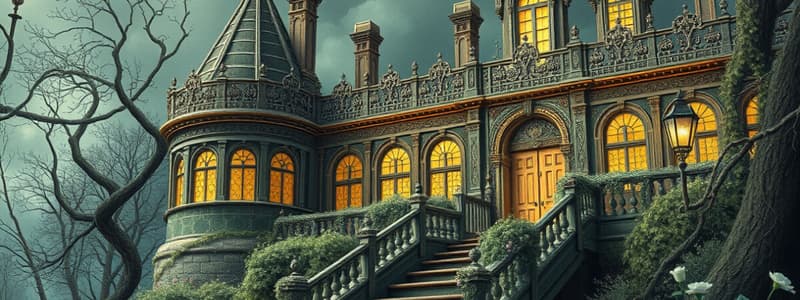 Elements of a Gothic Novel Quiz