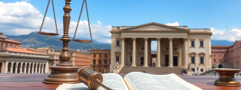 Roman Law: Obligations and Contracts