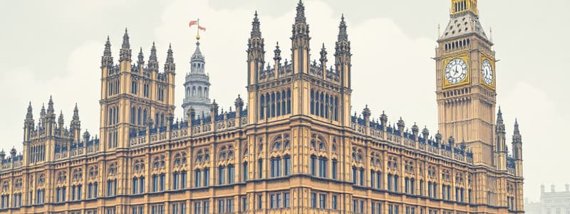 Palace of Westminster: History and Architecture