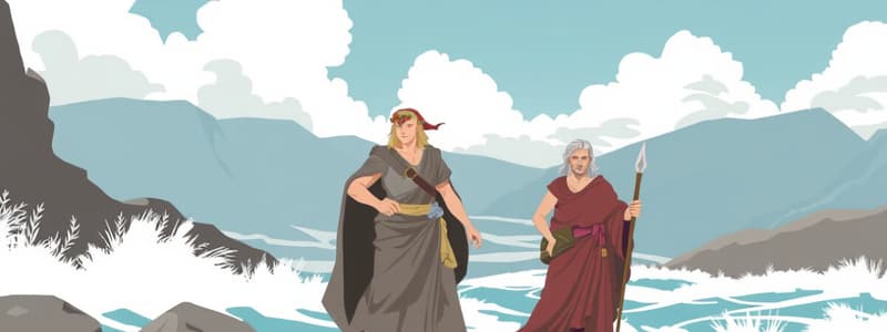 The Odyssey Book 13: Characters Flashcards