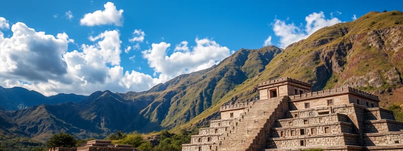 Peruvian Civilizations and the Incas