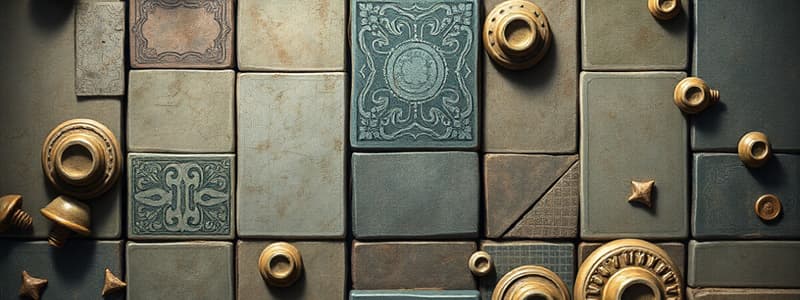 Ceramic Tiles and Fasteners Quiz