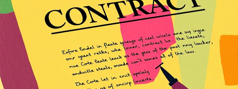 Contract Drafting: Clear Language