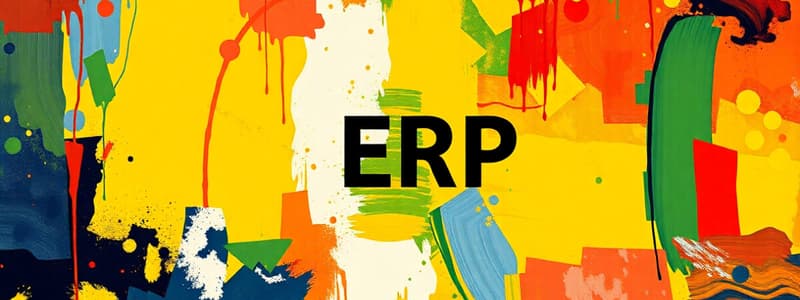 ERP Modules Overview and MRP Development