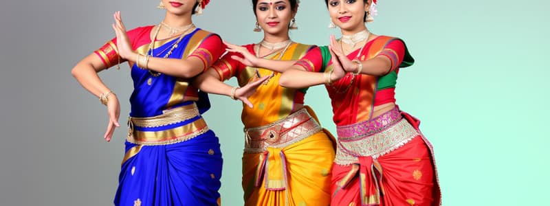 Famous Bharatnatyam Dancers and Costumes