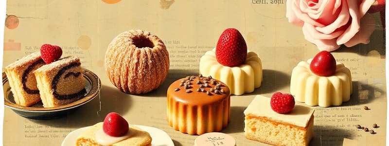 Petits Fours: Types and Techniques