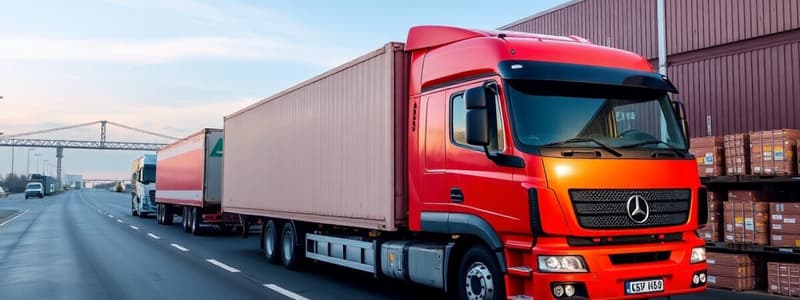 SAP Transportation Management Quiz