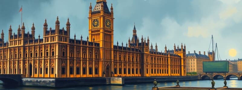 Palace of Westminster: History and Architecture