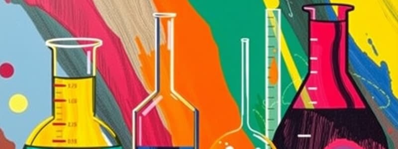 Chemistry and Measurements Quiz