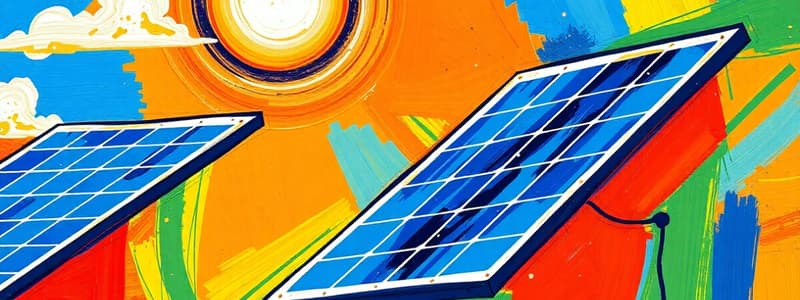 Energía Solar Fotovoltaica: Tendencias y Componentes